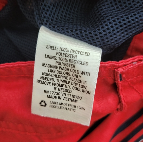 Goodfellow & Co Men's Size Small Swim Trunks Shorts Stars Red Blue - Picture 6 of 6